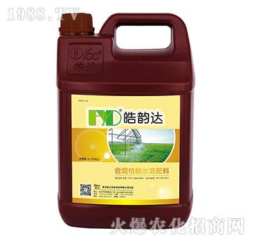 含腐植酸水溶肥料-皓韻達(dá)（4L）-皓達(dá)農(nóng)業(yè)