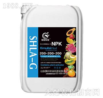 平衡型懸浮水溶肥200-200-200+TE-宸田農業(yè)
