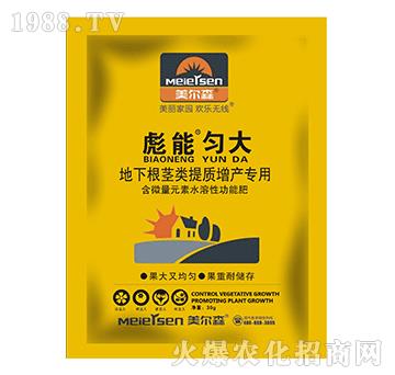 地下根莖類提質(zhì)增產(chǎn)專用肥-彪能勻大-美爾森
