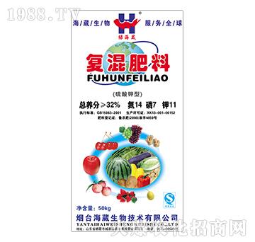 硫酸鉀型復(fù)混肥料-綠海葳-海葳生物