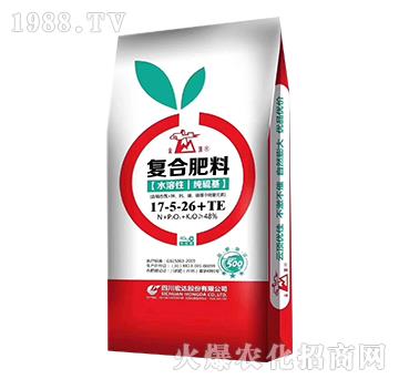 純硫基復(fù)合肥料17-5-26+TE-云頂-宏達(dá)