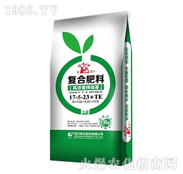 高濃度純硫基復(fù)合肥料17-5-23+TE-云頂-宏達