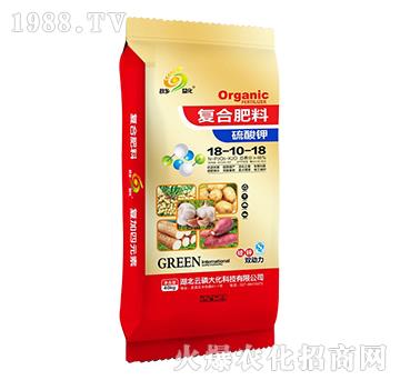 40kg硫酸鉀復合肥料18-10-18-云磷大化