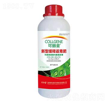 1000ml新型緩釋返青肥270-00-30+TE-可麗金-聯(lián)合喜農(nóng)