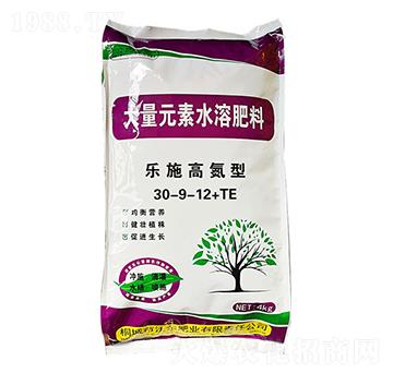 4kg樂施高氮型大量元素水溶肥30-9-12+TE-沃爾肥業(yè)