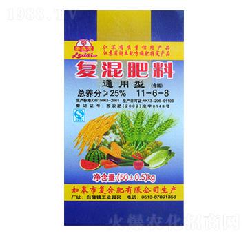 通用型復混肥料11-6-8-樂喜思-威爾盛