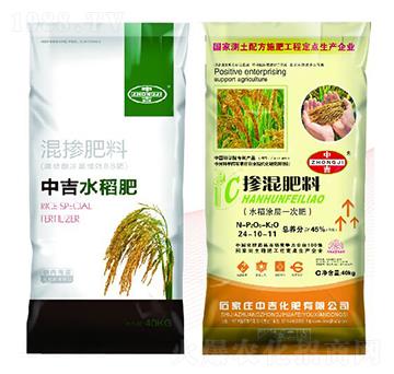 水稻專(zhuān)用摻混肥料24-10-11-中吉化肥