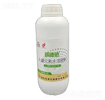 大量元素水溶肥料0-380-520+TE-瑞速達-農(nóng)之友