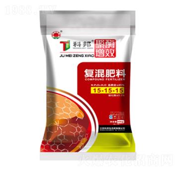 40kg復混肥料15-15-15-聚酶增效-科邦