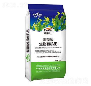 海藻酸生物有機肥（粉劑）-藻到田-恩寶