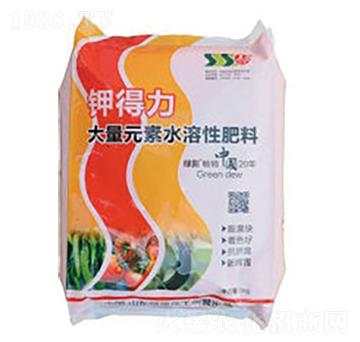 大量元素水溶肥料-鉀得力-綠露生物