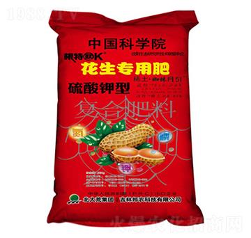 花生專(zhuān)用硫酸鉀型復(fù)合肥料12-18-15+6Si-邦農(nóng)科技