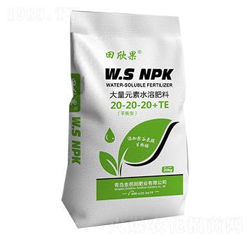 20kg大量元素水溶肥料20-20-20+TE-田欣果-金芭田