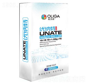 智能水溶肥18-18-18+1.5Mg+TE-優(yōu)納特-歐力佳
