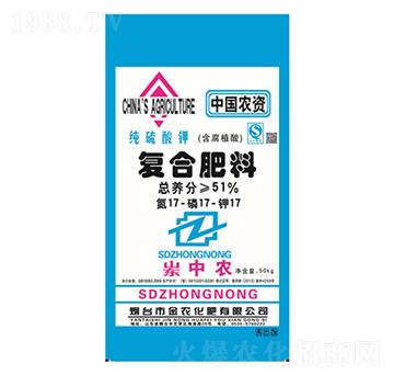 復(fù)合肥料17-17-17-崠中農(nóng)-金農(nóng)