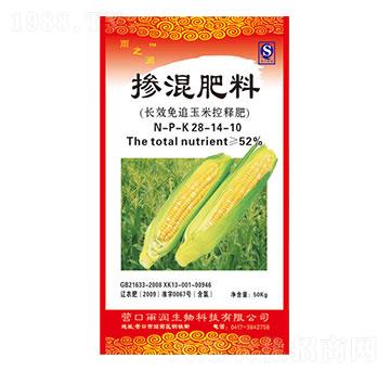 玉米專(zhuān)用摻混肥料28-14-10-雨之潤(rùn)-雨潤(rùn)生物