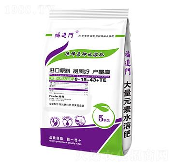 低磷高鉀型大量元素水溶肥料-福進(jìn)門-強(qiáng)生農(nóng)業(yè)