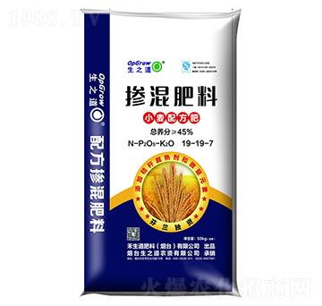 小麥配方肥摻混肥料19-19-7-生之道