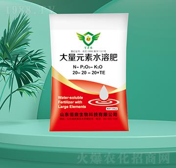 大量元素水溶肥20-20-20+TE-恒鼎生物