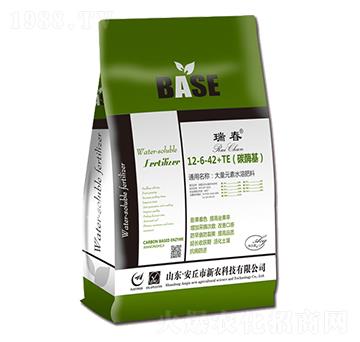 大量元素水溶肥料12-6-42+TE-瑞春-魯安新農(nóng)