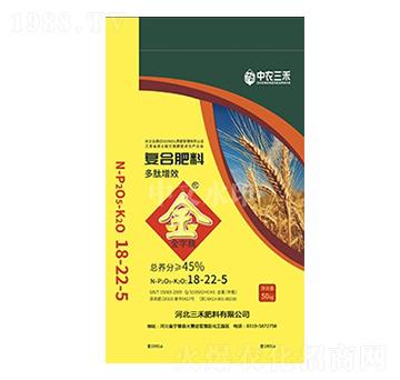 多肽增效復合肥料18-22-5-中農(nóng)三禾