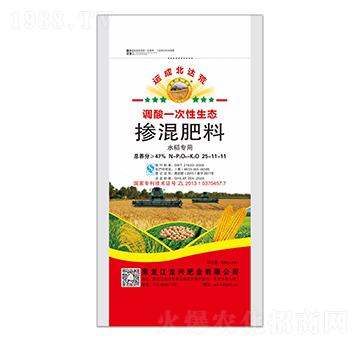 水稻專(zhuān)用摻混肥料25-11-11-運(yùn)成北達(dá)荒-龍興肥業(yè)