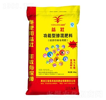 經(jīng)濟作物專用功能型摻混肥料12-18-15-益壯-佳禾裕田