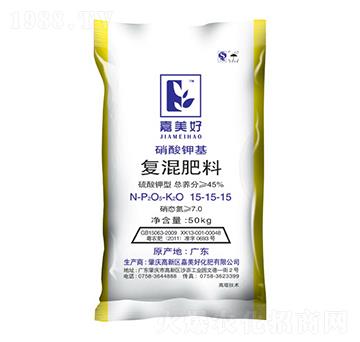 硝酸鉀基復(fù)混肥料15-15-15-嘉美好