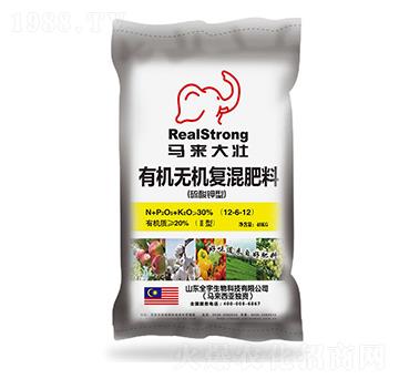 40kg有機(jī)無機(jī)復(fù)混肥12-6-12-馬來大壯-全宇生物