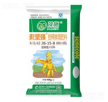 小麥專用控釋摻混肥料26-15-8-麥堅(jiān)強(qiáng)-茂施