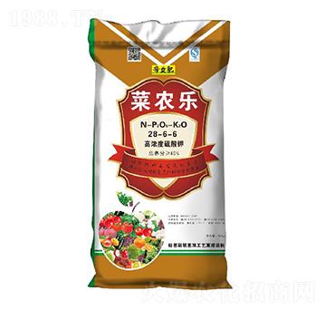 蔬菜專用高濃度硫酸鉀復(fù)混肥料28-6-6-菜農(nóng)樂-帝益肥