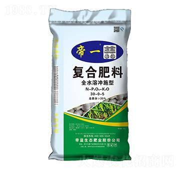 高塔全水溶復合肥料30-0-5-帝一蒜-帝益肥