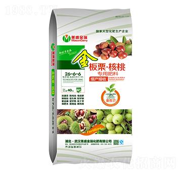 板栗、核桃專用肥料26-6-6-美盛金瑞