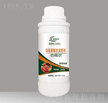 草莓專用含氨基酸水溶肥料-巴格爾功能肥