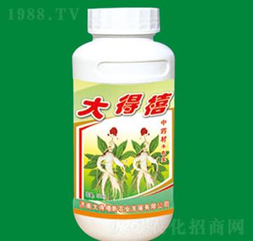 中藥材專用葉面肥-豐收寶-大得禧