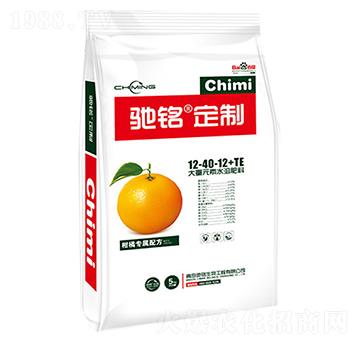 馳銘定制柑橘專(zhuān)用大量元素水溶肥12-40-12+TE-馳銘生物