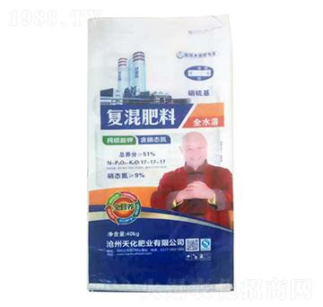 純硫酸鉀復(fù)混肥料17-17-17-天化肥業(yè)