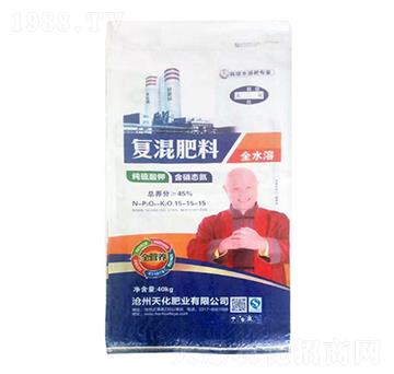 純硫酸鉀復混肥料15-15-15-天化肥業(yè)