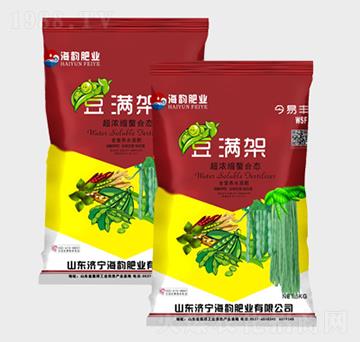 超濃縮螯合態(tài)水溶肥-豆?jié)M架-海韻肥業(yè)