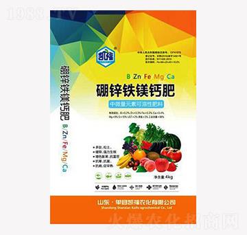 4kg硼鋅鐵鎂鈣肥-天湖