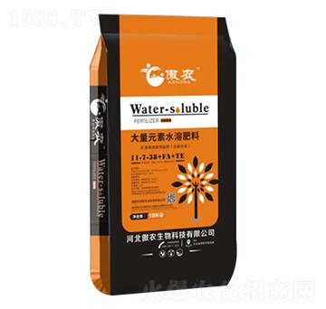 大量元素水溶肥料11-7-38+FA+TE-傲農