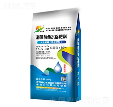 海藻酸全水溶肥料15-5-30-開(kāi)門(mén)子