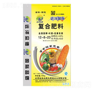葉菜瓜果專用復(fù)合肥料12-8-23-遠(yuǎn)洋眾德
