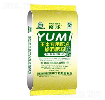 玉米專用配方摻混肥料30-6-4-修球