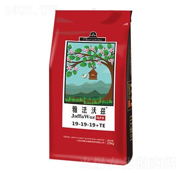 雅法沃茲大量元素水溶肥19-19-19+TE-雅法