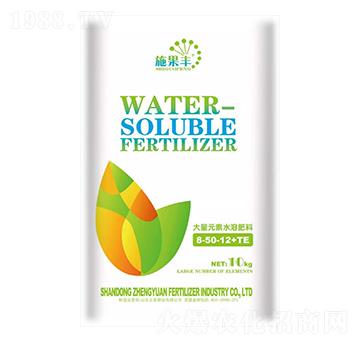 袋裝大量元素水溶肥料8-50-12+TE-施果豐-喜農旺-正源肥業(yè)