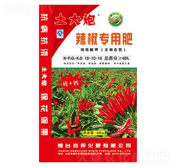 硫酸鉀型辣椒專用肥18-10-18-土大炮-潤邦化肥