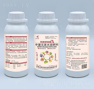 中量元素水溶肥料-鈣鎂鋅錳硼-義聚萬侯