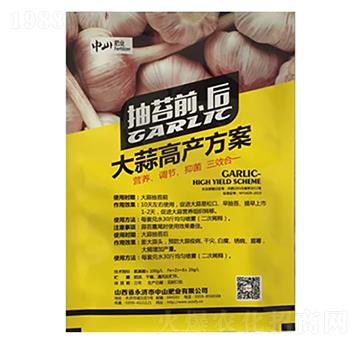 大蒜高產(chǎn)方案（抽苔前、后）-中山肥業(yè)