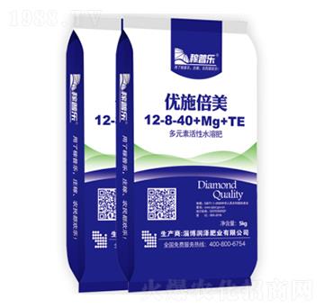 海藻型高鉀膨果專用多元素活性水溶肥12-8-40+Mg+TE-優(yōu)施倍美-潤澤肥業(yè)